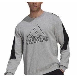NEW Adidas Men's XL Crewneck Sweatshirt Color block